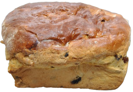 Rozijnenbrood Buitenkant
